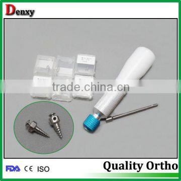 dental orthodontic titanium dental implant screw driver