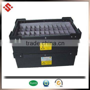 2014 factory direct sale matte black corrugated shipping boxes