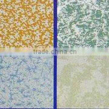 Fiberglass decorative printing mat