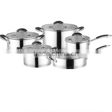 9pcs stainless steel cookware set