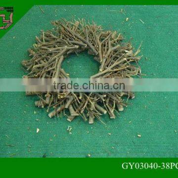 bulk natural wooden Christmas wreaths cheap