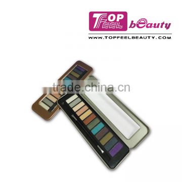 tin package eyeshadow with transparent window