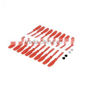 10 pairs 5045 Red Plastic Propellers (with Self-locking Head) for KING KONG