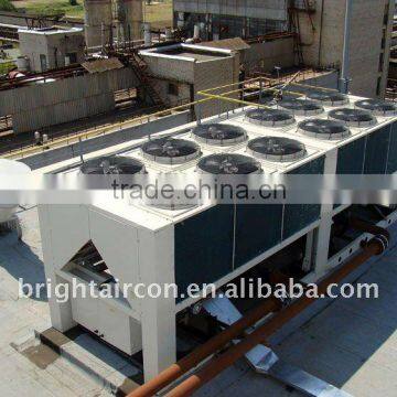 Air-cooled scroll chiller and heat pump, brightaircon