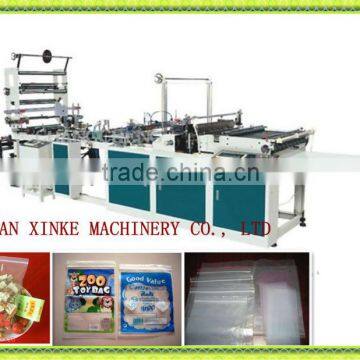 Automatic PE Zipper Bag Making machine