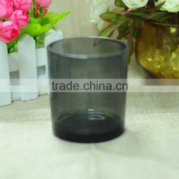 Wholesale scented candles painted gray matt/glossy candle glass jar making for candles                        
                                                                                Supplier's Choice