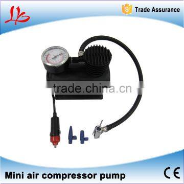 Portable Electric Automatic DC 12V Auto Car Bicycle MotorByck Tire Tyre Air Pump Pressure Compressor Inflatable Inflator 300psi