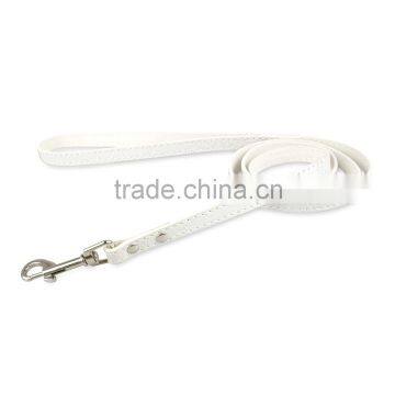 China Fake Crocodile Flat Leather Dog Leash