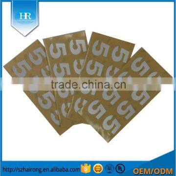 customized waterproof removable adhesive sticker tag