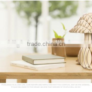 LED Wood table lamp LED Wooden table Light JK-879-13 Modern minimalist style wooden bedroom bedside table lamp warm