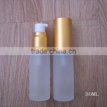 30ml Colored Glass Lotion Bottle with Pump Wholesale