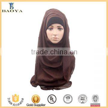 2016 new muslim hijab polyester scarf