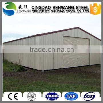 Industrial prefab metal steel structure workshop