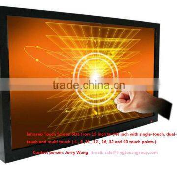 42" infrared ir Multi Touch Screen for DJ application