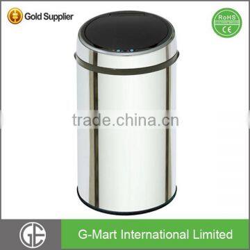 Touchless Trash Container Recycling Bin Kitchen Stainless Steel Garbage Can