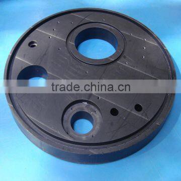 Manufacture custom made machined nulon pa66 pulley large pulley wheel