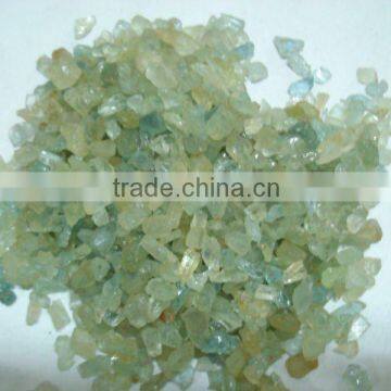 Aquamarine stone rough