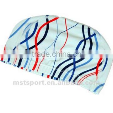 2015 fashion New cute adult cloth swimming caps