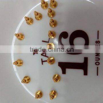 0.20mm diameter double end bga spring loaded test probe pin