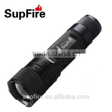 2015 10w rechargeable camping outdoor zoomable led flashlight