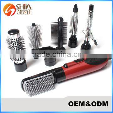 Plastic Bristle Multi-functional Magic Hot Air Styler Roller Brush Pro Salon Hair Dryer Comb And Hair Straightener Factory                        
                                                Quality Choice