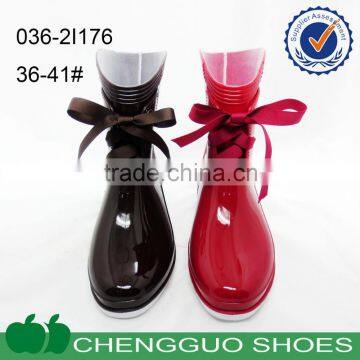 fashion fancy jelly rain boots