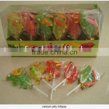 funny Cartoon soft jelly lollipop