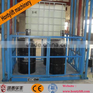 outdoor electric lift china/hydraulic cargo lifting equipment