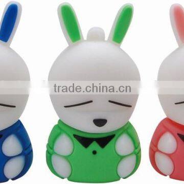 Cartoon rabbit mobile phone usb flash drive