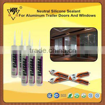 Neutral Silicone Sealant For Aluminum Trailer Doors And WIndows