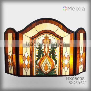 MX080008 wholesale tiffany style stained glass decorative room dividers for home decoration item