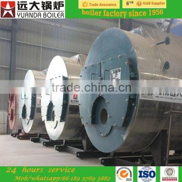 900,0000kcal/hr 180psi dissel oil fired steam boiler for liner board paper making