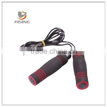 2015 hot sale pvc jump rope with foam handle