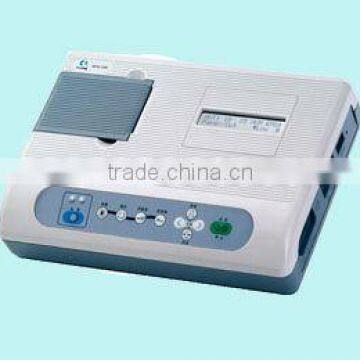 Is single channel electrocardiograph