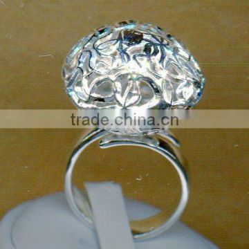 SILVER SIZEABLE RING