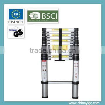 aluminum telescopic ladder EN131-6 soft close