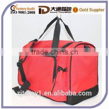 Red Outdoor Weekend Travel Design Your Own Sport Duffle Bag