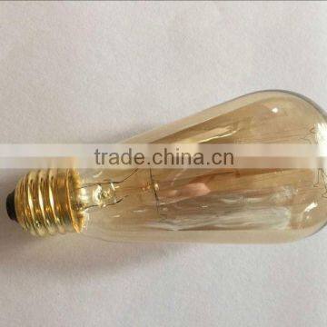 Multifunctional ST58 antique lamp edison bulb, antique wall lamp