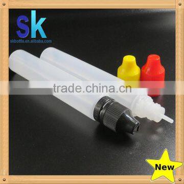 30ml unicorn bottle e liquid pen shape bottle with childproof and tamper evient cap