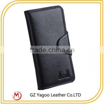 Unisex Unique Clutch Purses OEM Leather Multi-function Wallet
