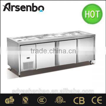 Stainless steel sandwich workbench refrigerator/Counter refrigerator/Sandwich refrigerator