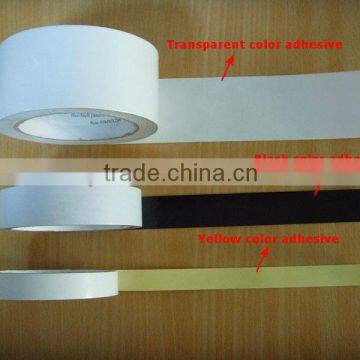 Double sided tissue tape for high temperature resisitance