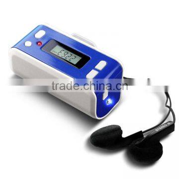 Asian tube China Newest product FM radio walking pedometer fm radio with headphones