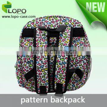 2016 Sublimation pattern fancy DIY backpack for Kids