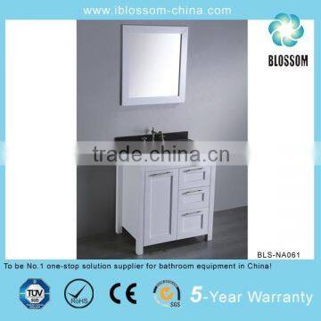 Simple American style bathroom cabinet ceramic sink bathroom vanity