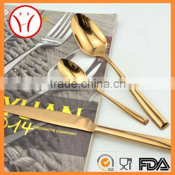 German Gold Spoon and Fork Set, Cutlery Sets, Flatware photo-2