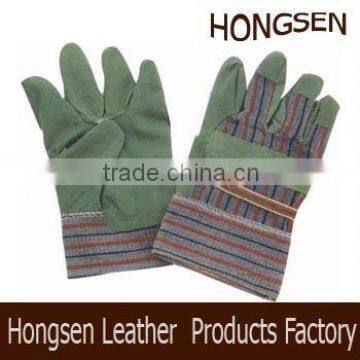 HSLB007 leather gloves for workers