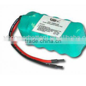 12V 1400mAh 2/3A NiMH battery pack for RC Aircraft, mini Robots and TX Futaba