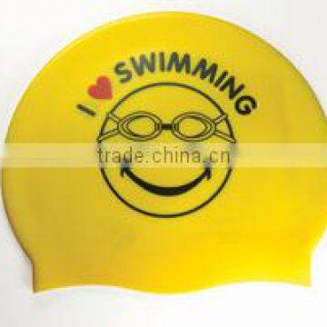 Comfortable Silicone Funny Children's Swim Hat