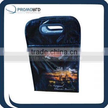 Plastic tube handle bags Insulated beer cooler bag solar cooler bag